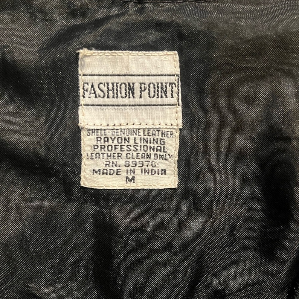 Black Embroidered Vest - image 3